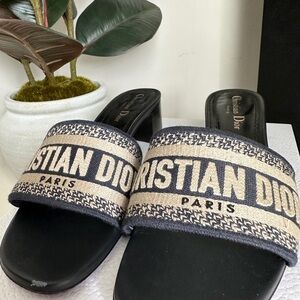 Dior Dway heeled sandals size 38